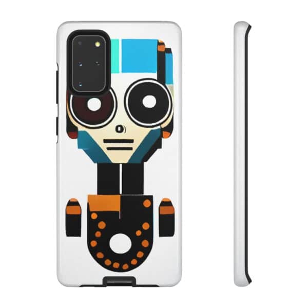 Rainbow Designs Robot On Tough Cases Custom Phone Cases For iPhone Google Pixel and Samsung Series - Image 29