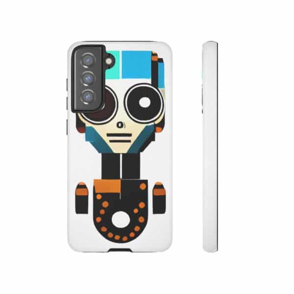 Rainbow Designs Robot On Tough Cases Custom Phone Cases For iPhone Google Pixel and Samsung Series - Image 81