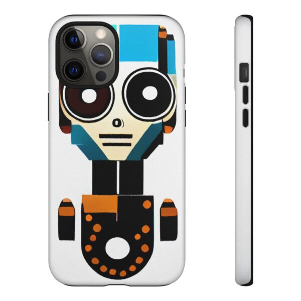 Rainbow Designs Robot On Tough Cases Custom Phone Cases For iPhone Google Pixel and Samsung Series - Image 38