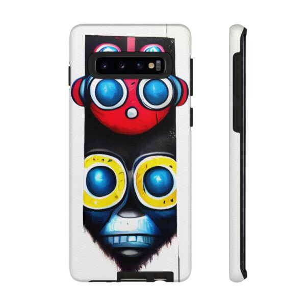 Rainbow Designs Robot On Tough Cases Custom Phone Cases For iPhone Google Pixel and Samsung Series - Image 18