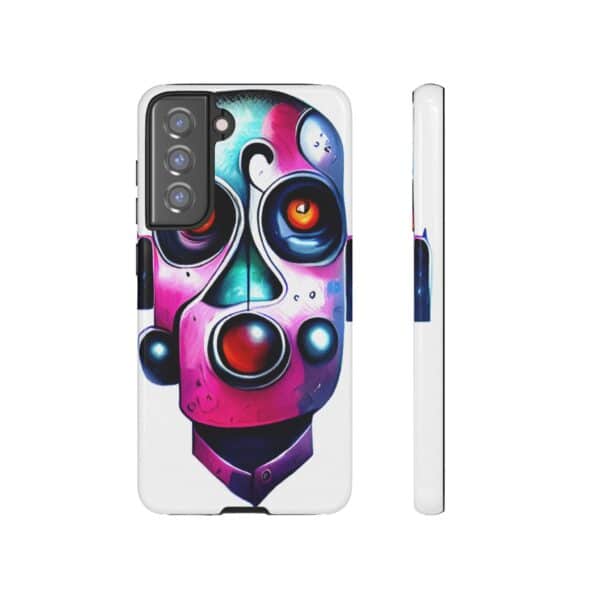 Rainbow Designs Robot On Tough Cases Custom Phone Cases For iPhone Google Pixel and Samsung Series - Image 79