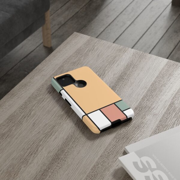 Mondrian Art On Tough Cases Custom Phone Cases For iPhone Google Pixel and Samsung Series - Image 70