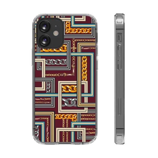 Digital Pattern Clear Cases For iPhone and Samsung - Image 25