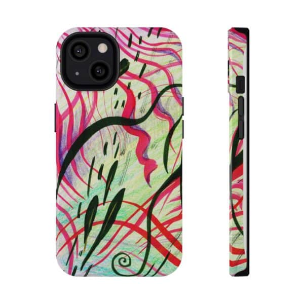 Abstract On Impact-Resistant Cases Custom Phone Cases For iPhone and Samsung Galaxy Series