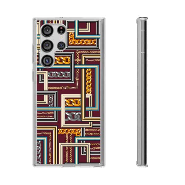Digital Pattern Clear Cases For iPhone and Samsung - Image 49