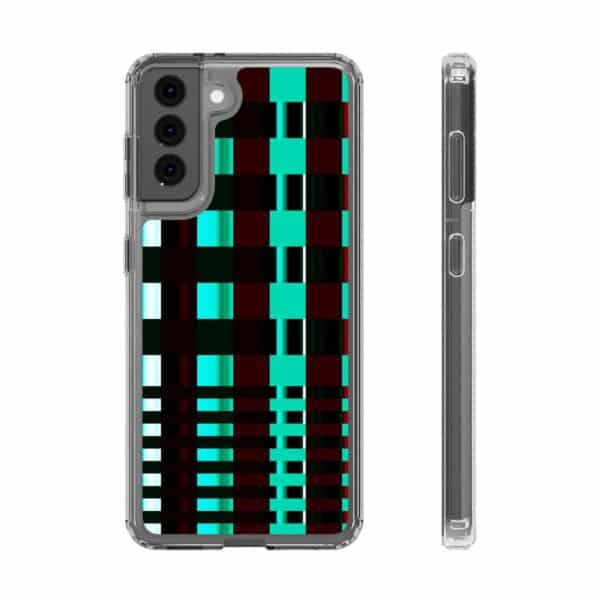 Irregular Geometric Shapes Clear Cases For Samsung and iPhone - Image 13