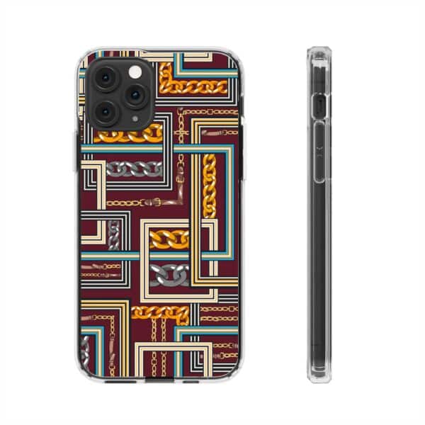 Digital Pattern Clear Cases For iPhone and Samsung - Image 37