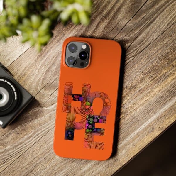 Rainbow Designs "HOPE" On Slim Phone Cases, Case-Mate For iPhone  and  Samsung - Image 49