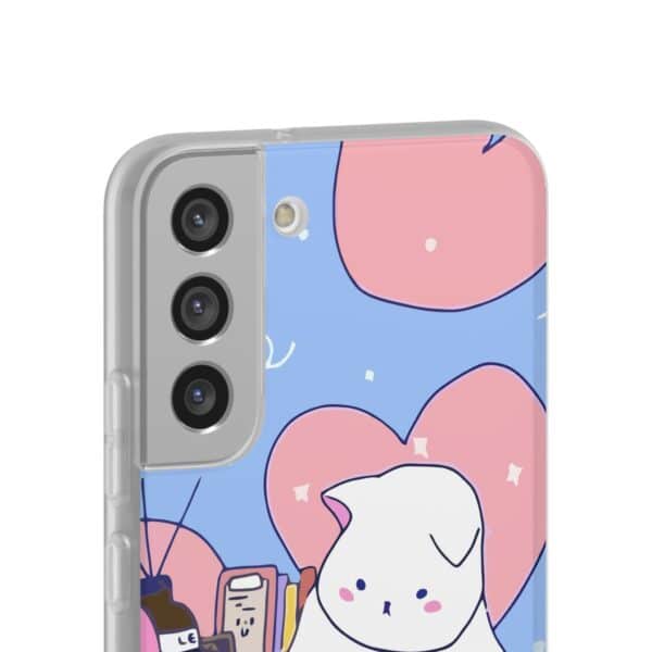 White Cat Flexi Cases For Samsung and iPhone - Image 192