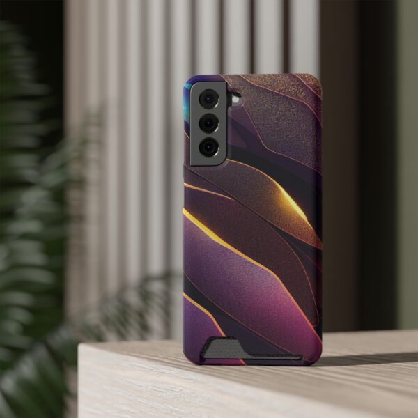 Rainbow Designs Phone Case With Card Holder For iPhone and Samsung - Image 60