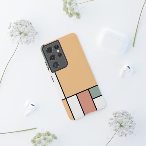 Mondrian Art On Tough Cases Custom Phone Cases For iPhone Google Pixel and Samsung Series - Image 64