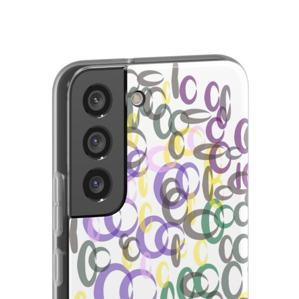 Colorful. Circles Flexi Cases For iPhone Samsung - Image 177