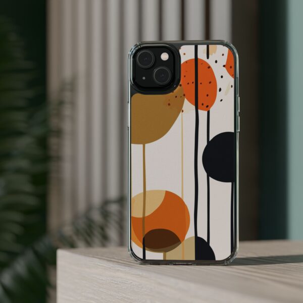 Orange Floral and Polka Dot Clear Cases - Image 62