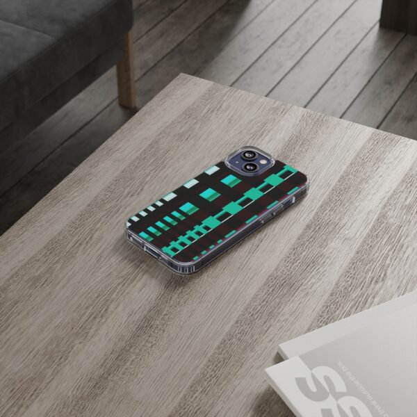 Irregular Geometric Shapes Clear Cases For Samsung and iPhone - Image 2