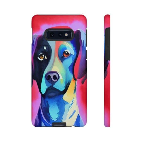 Dog Portrait On Tough Cases Custom Phone Cases For iPhone Google Pixel and Samsung Series - Image 14