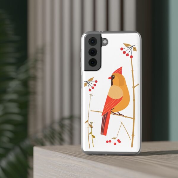 Red Cardinal Female On Flexi Cases Custom Phone Cases For iPhone and Samsung Series - Image 157