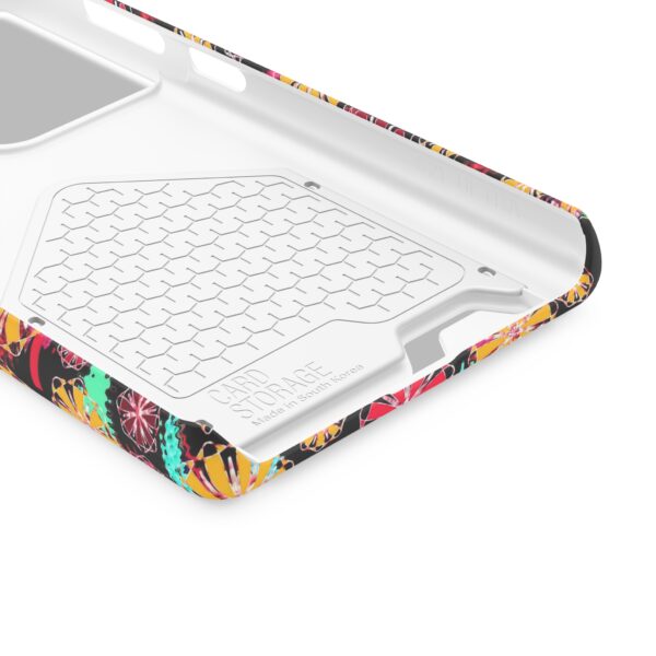 Rainbow Designs Phone Case With Card Holder For iPhone and Samsung - Image 79
