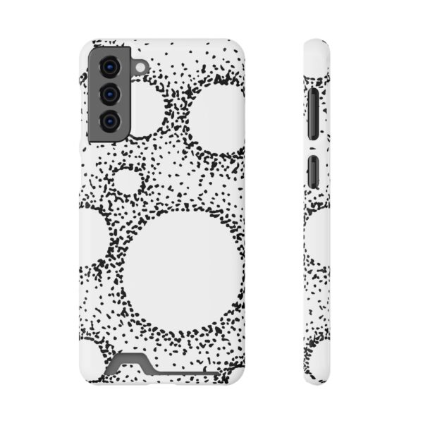 Rounded Shapes Phone Case With Card Holder Custom Phone Case For iPhone and Samsung - Image 65