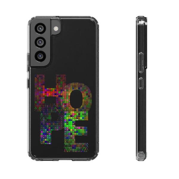 Rainbow Designs "HOPE" On Clear Cases For iPhone and Samsung - Image 43