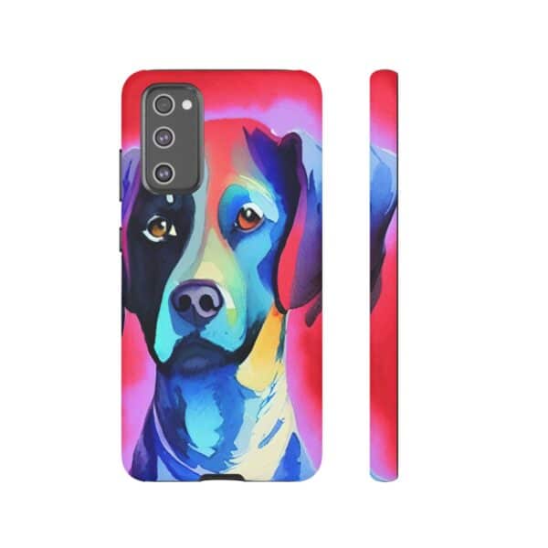 Dog Portrait On Tough Cases Custom Phone Cases For iPhone Google Pixel and Samsung Series - Image 77