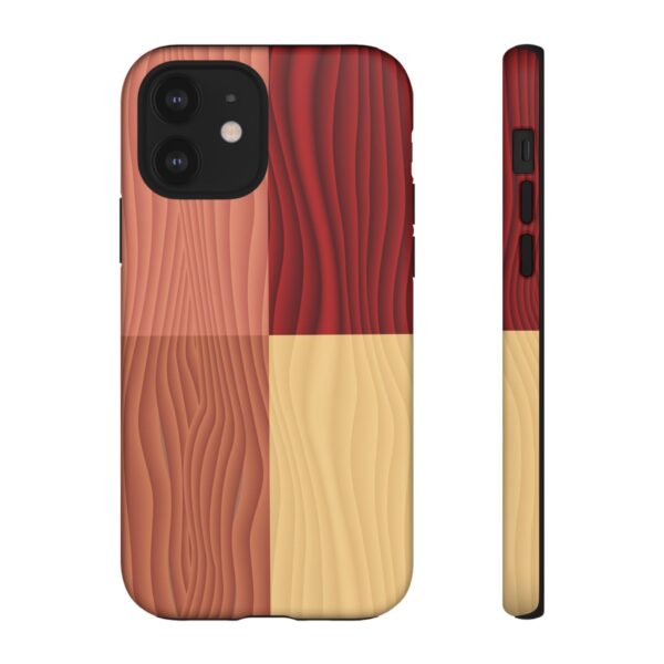 Wood Grain Tough Cases Custom Phone Cases For iPhone Google Pixel and Samsung Series - Image 34