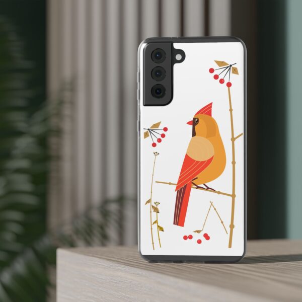 Red Cardinal Female On Flexi Cases Custom Phone Cases For iPhone and Samsung Series - Image 160
