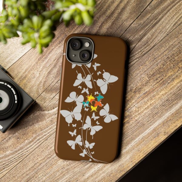 Butterfly Design Tough Case Phone Cover For iPhone - Image 90