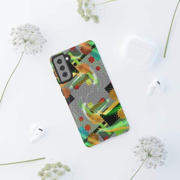 Rainbow Designs Stunning Flowers On Tough Cases Custom Phone Cases For iPhone Google Pixel and Samsung Series - Image 62