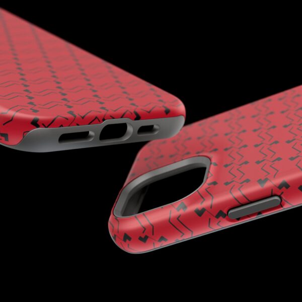 Zigzag stripes | Magnetic Tough Case For iPhone - Image 87