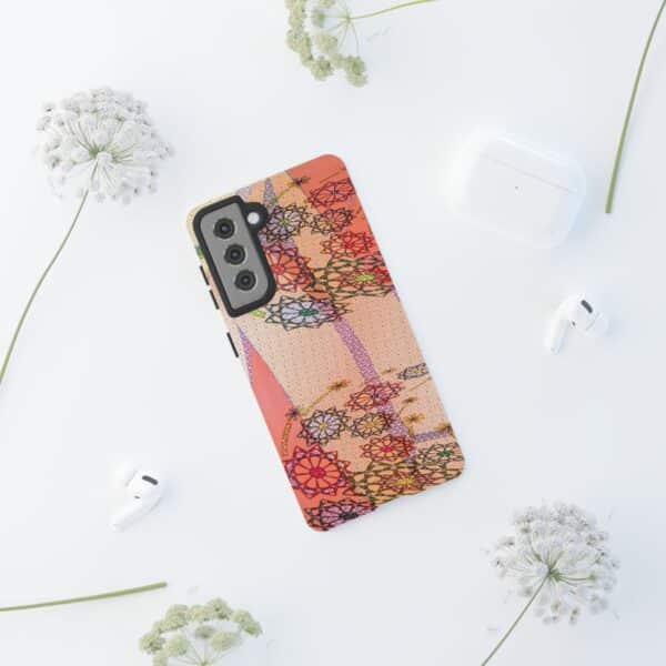 Rainbow Designs Stunning Flowers On Tough Cases Custom Phone Cases For iPhone Google Pixel and Samsung Series - Image 56