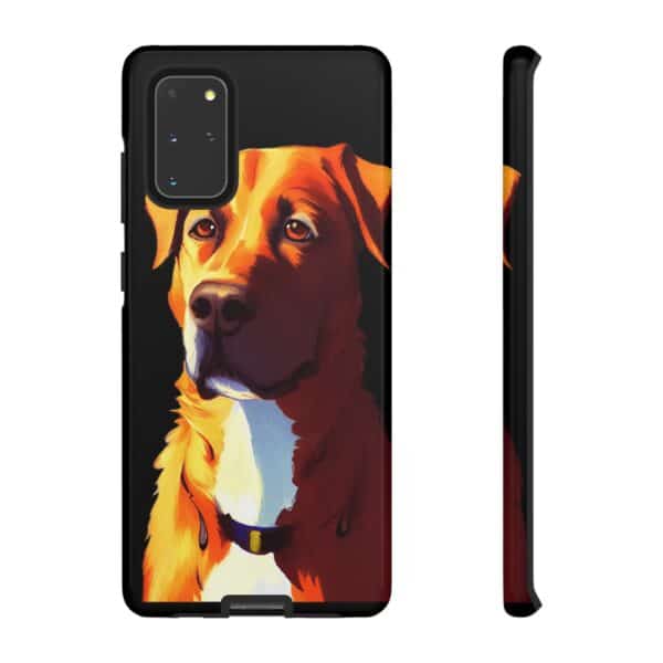 Dog Portrait On Tough Cases Custom Phone Cases For iPhone Google Pixel and Samsung Series. - Image 29