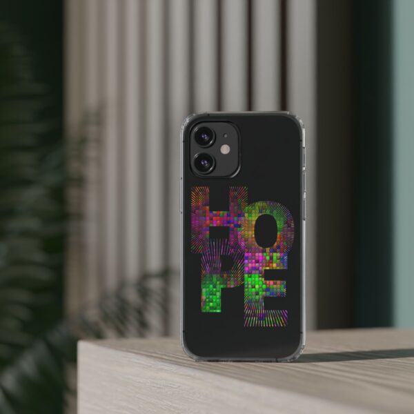 Rainbow Designs "HOPE" On Clear Cases For iPhone and Samsung - Image 27