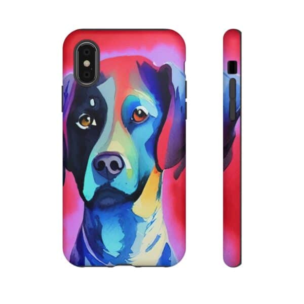 Dog Portrait On Tough Cases Custom Phone Cases For iPhone Google Pixel and Samsung Series - Image 10