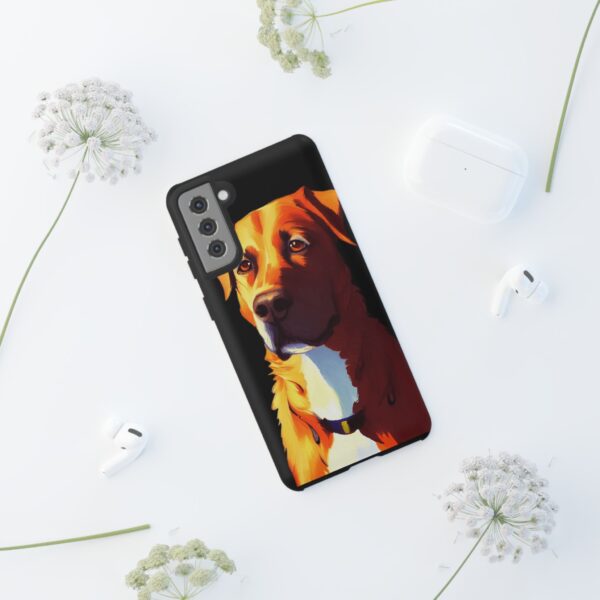 Dog Portrait On Tough Cases Custom Phone Cases For iPhone Google Pixel and Samsung Series. - Image 62