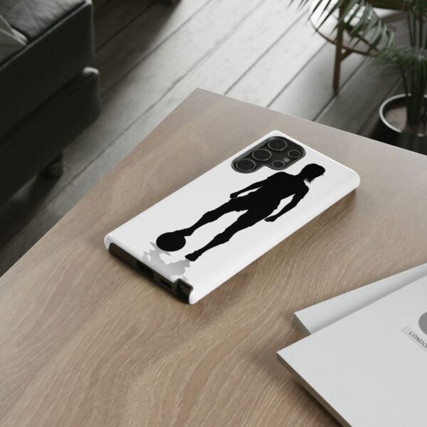 Silhouette Football Player Women Tough Cases Custom Phone Cases For iPhone Google Pixel and Samsung Series - Image 77