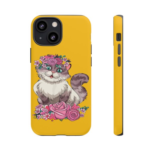 Cute Cat Tough Cases Custom Phone Cases For iPhone Google Pixel and Samsung Series - Image 45