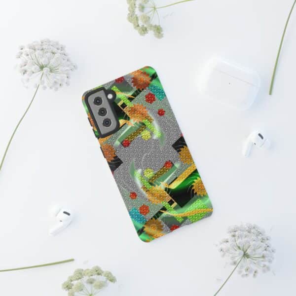 Rainbow Designs Stunning Flowers On Tough Cases Custom Phone Cases For iPhone Google Pixel and Samsung Series - Image 60