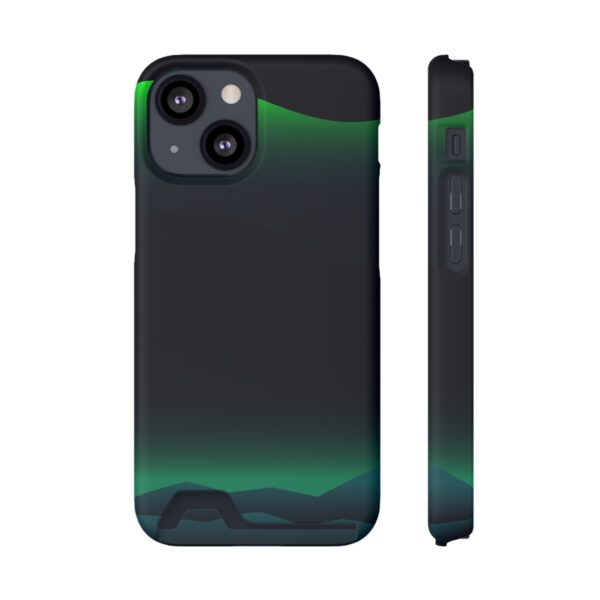 Aurora Lights On Phone Case With Card Holder Custom Phone Cases For iPhone and Samsung - Image 37