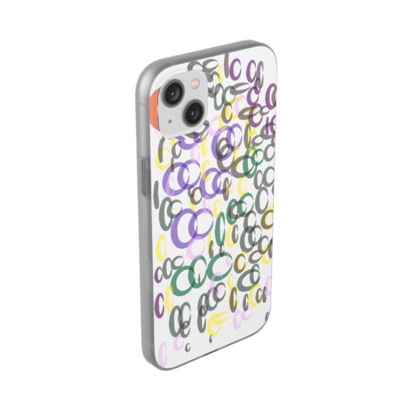Colorful. Circles Flexi Cases For iPhone Samsung - Image 207