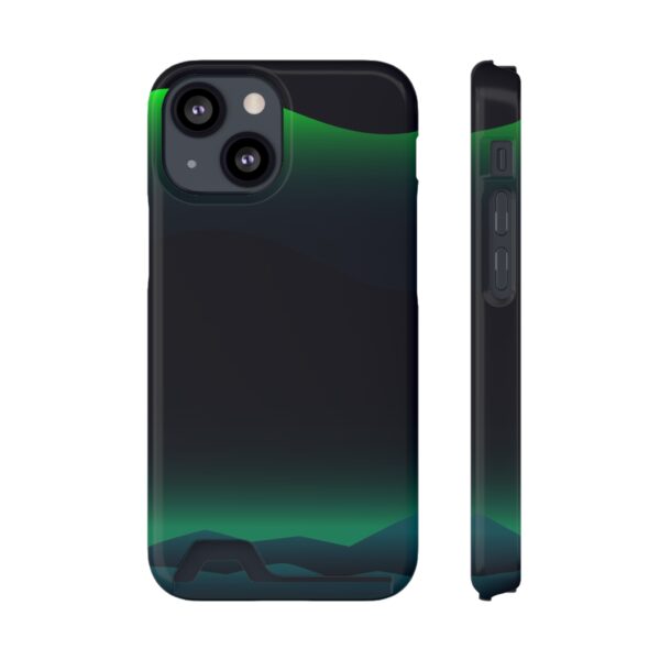Aurora Lights On Phone Case With Card Holder Custom Phone Cases For iPhone and Samsung - Image 33