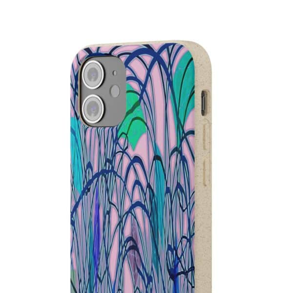 Curved Striped Pattern Biodegradable Cases For IPhone & Samsung  🌿 - Image 19