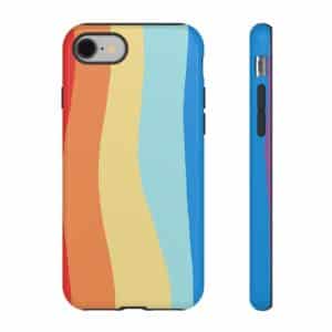 Rainbow Designs Multi Colour On Tough Cases Custom Phone Cases For iPhone Google Pixel and Samsung Series