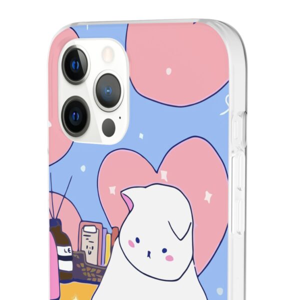 White Cat Flexi Cases For Samsung and iPhone - Image 76