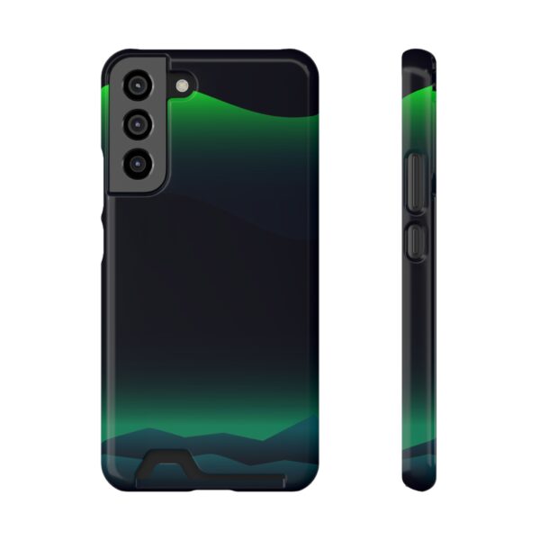Aurora Lights On Phone Case With Card Holder Custom Phone Cases For iPhone and Samsung - Image 9