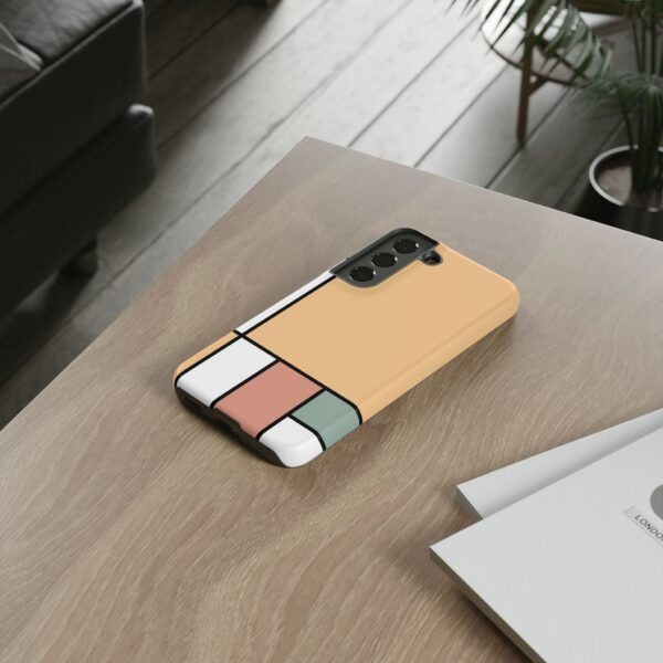 Mondrian Art On Tough Cases Custom Phone Cases For iPhone Google Pixel and Samsung Series - Image 86