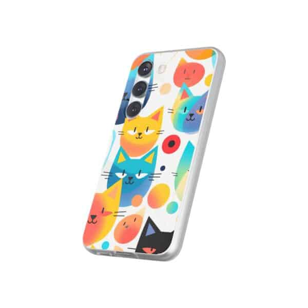 Funny Cat Flexi Cases For iPhone and Samsung - Image 216