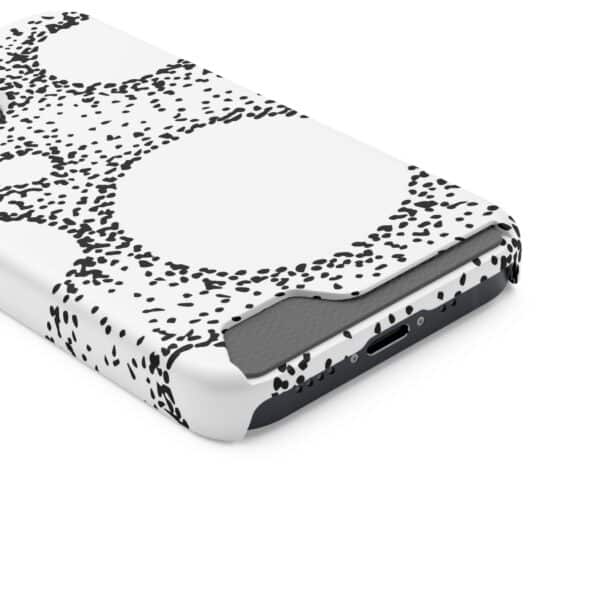 Rounded Shapes Phone Case With Card Holder Custom Phone Case For iPhone and Samsung - Image 38
