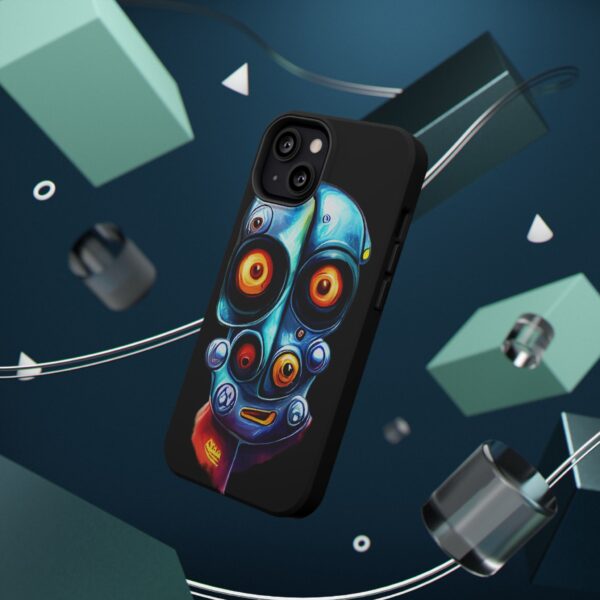 Rainbow Designs Robot On Impact-Resistant Cases Custom Phone Cases For iPhone and Samsung Series. - Image 5