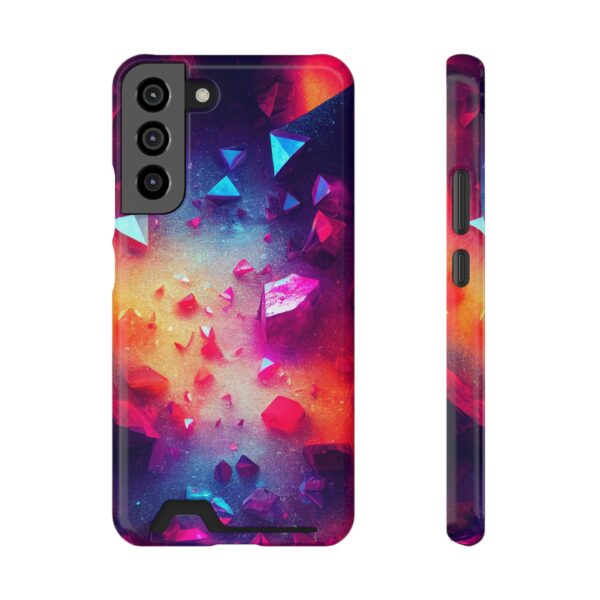 Rainbow Designs Phone Case With Card Holder For iPhone and Samsung - Image 89
