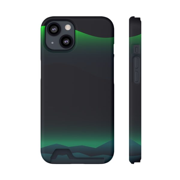 Aurora Lights On Phone Case With Card Holder Custom Phone Cases For iPhone and Samsung - Image 29